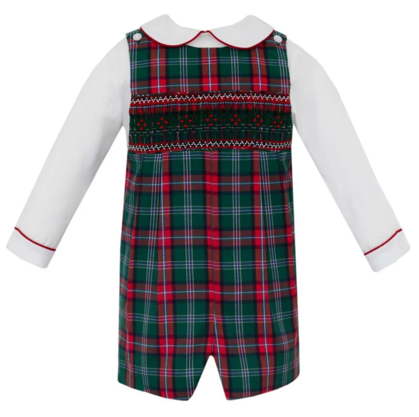 Michael Boy's Short Jon Jon W/ White Shirt L/S Set