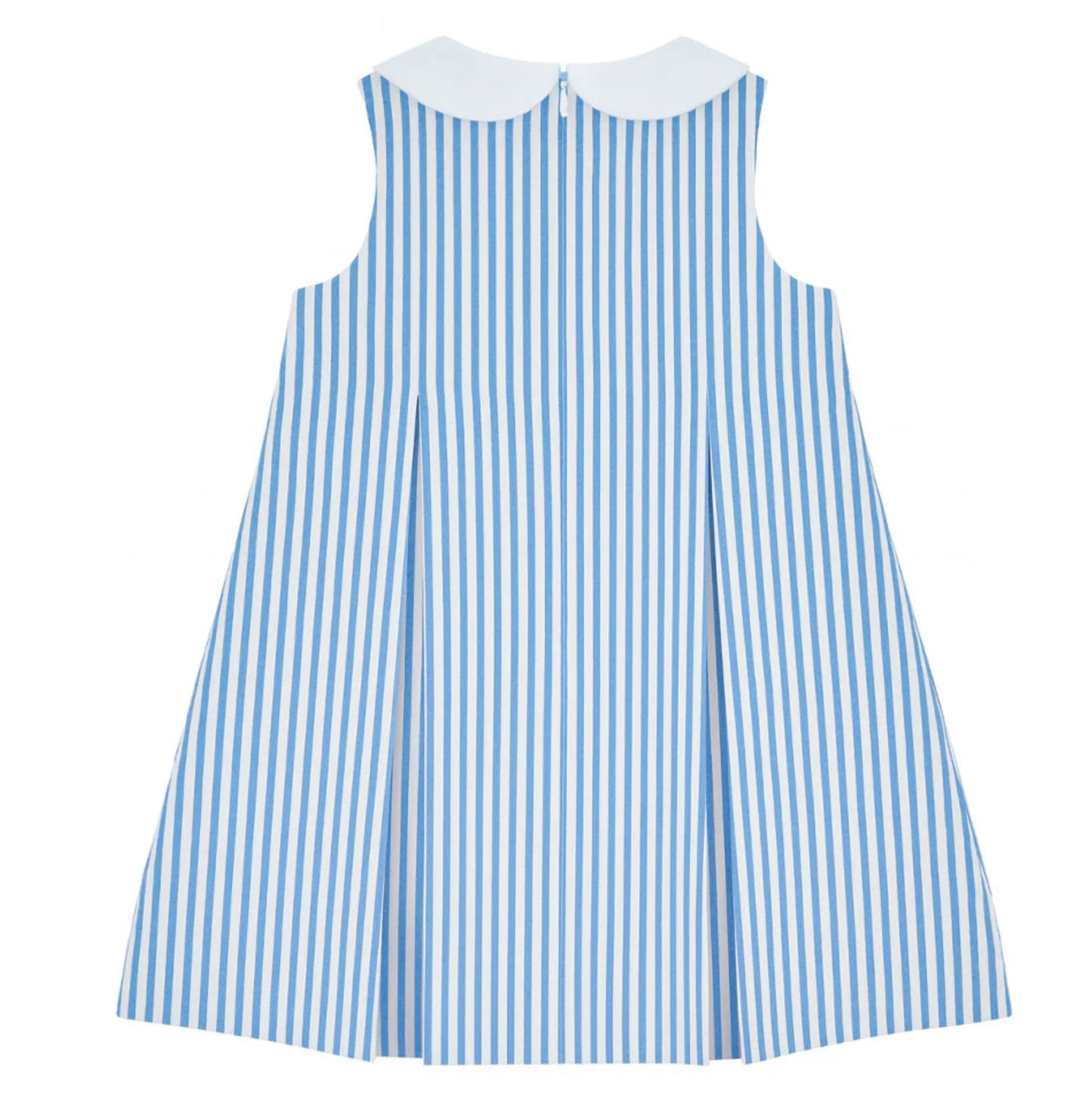 Seersucker Dress With Flower