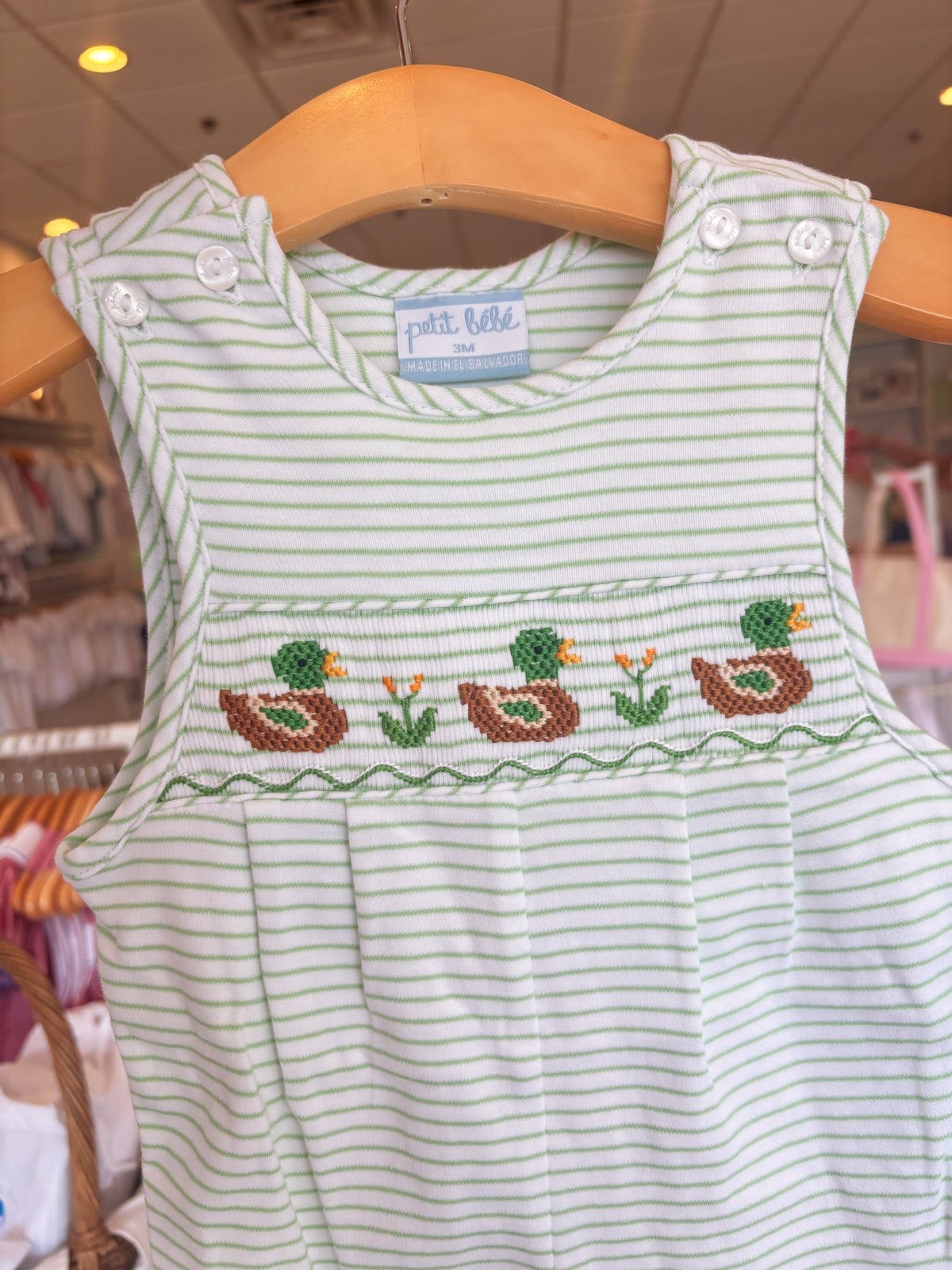Mallard Duck Boy's Knit Stripe Boy's Long Jon Jon