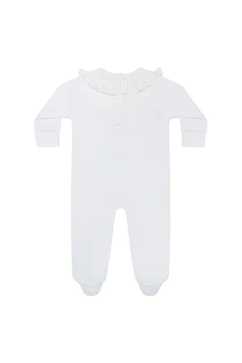 Princess Smocked Footie