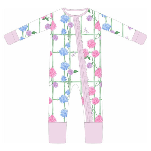 Ruffle Zip Up Jammies