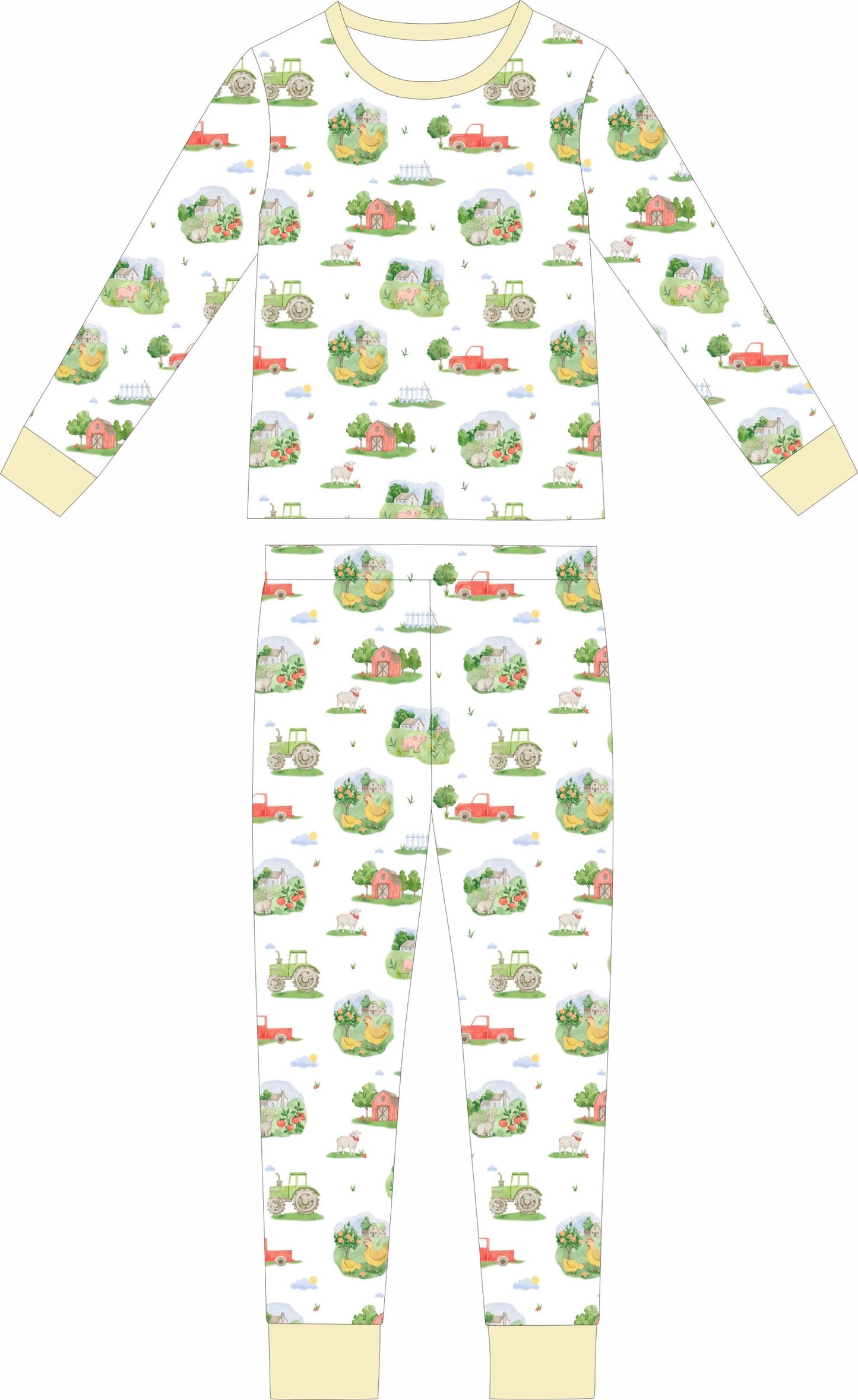 Long Sleeve 2 Piece Set Jammies