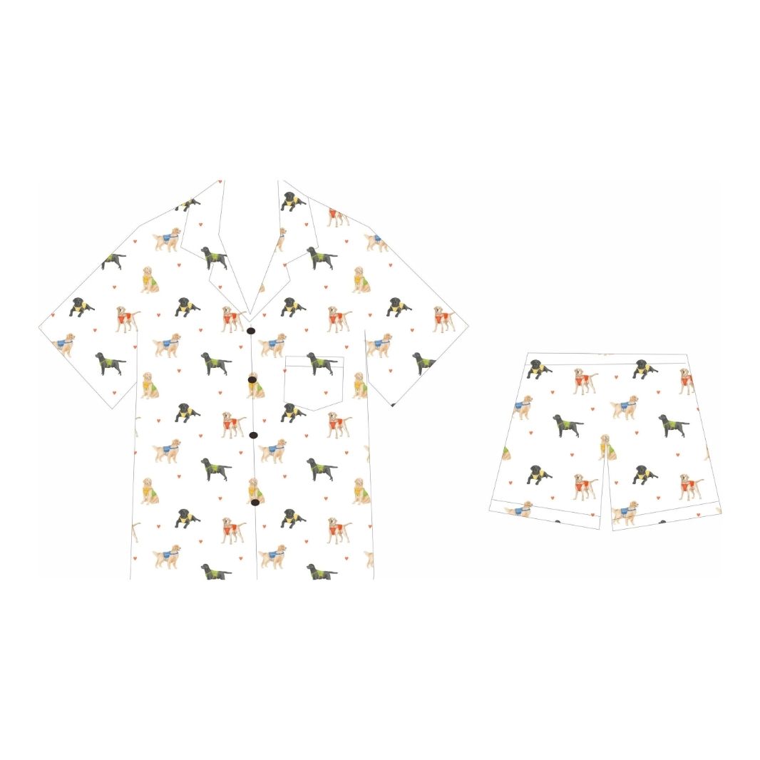 Women's Button Down Pajama Set