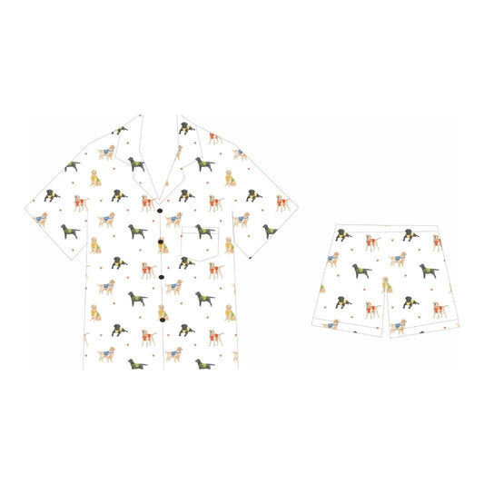 Women's Button Down Pajama Set
