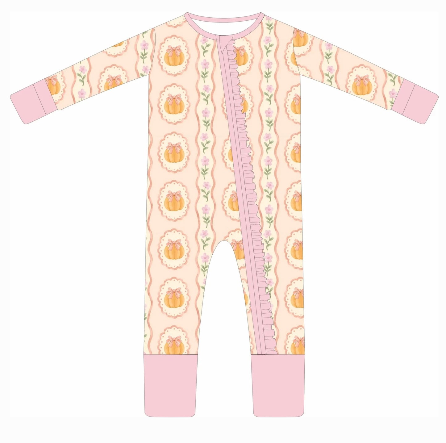 Pink Pumpkin Pajamas