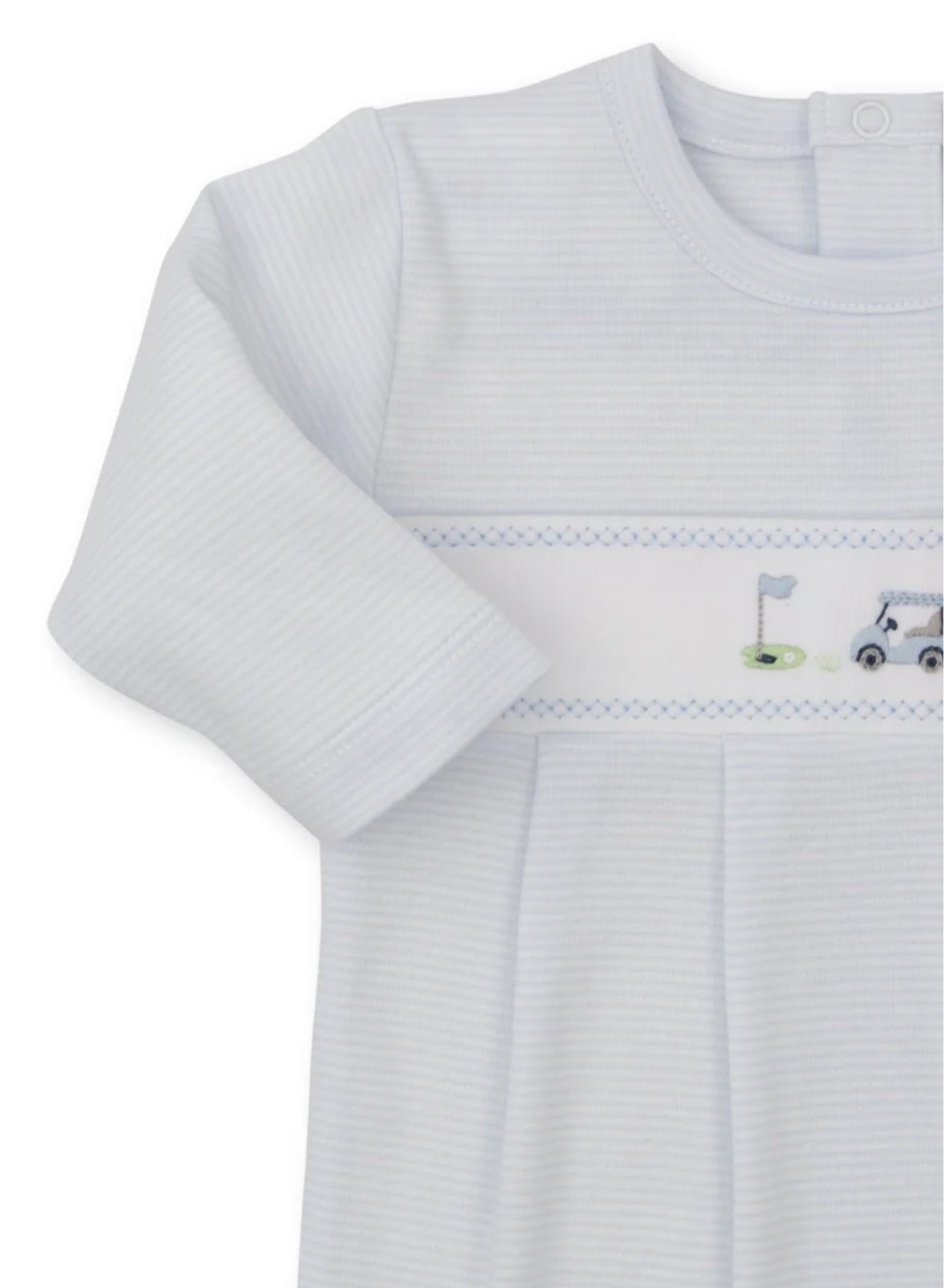 Premier Golf Championship Footie W/ Hand Embroidered Stripe