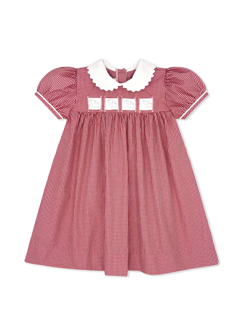 Ruth Ribbon Dress Minigingham Woven