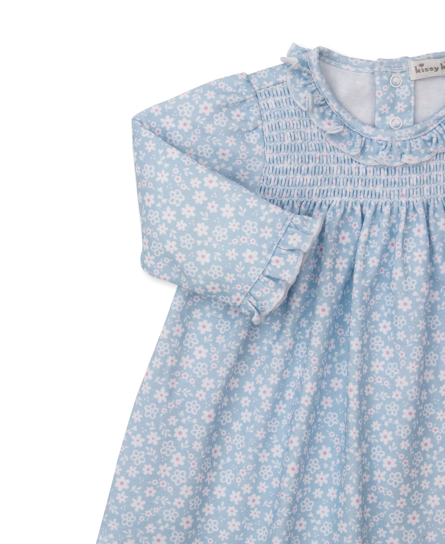 Fall in Bloom Dress Set Print Smocked