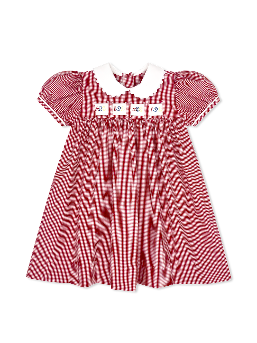 Ruth Ribbon Dress Minigingham Woven