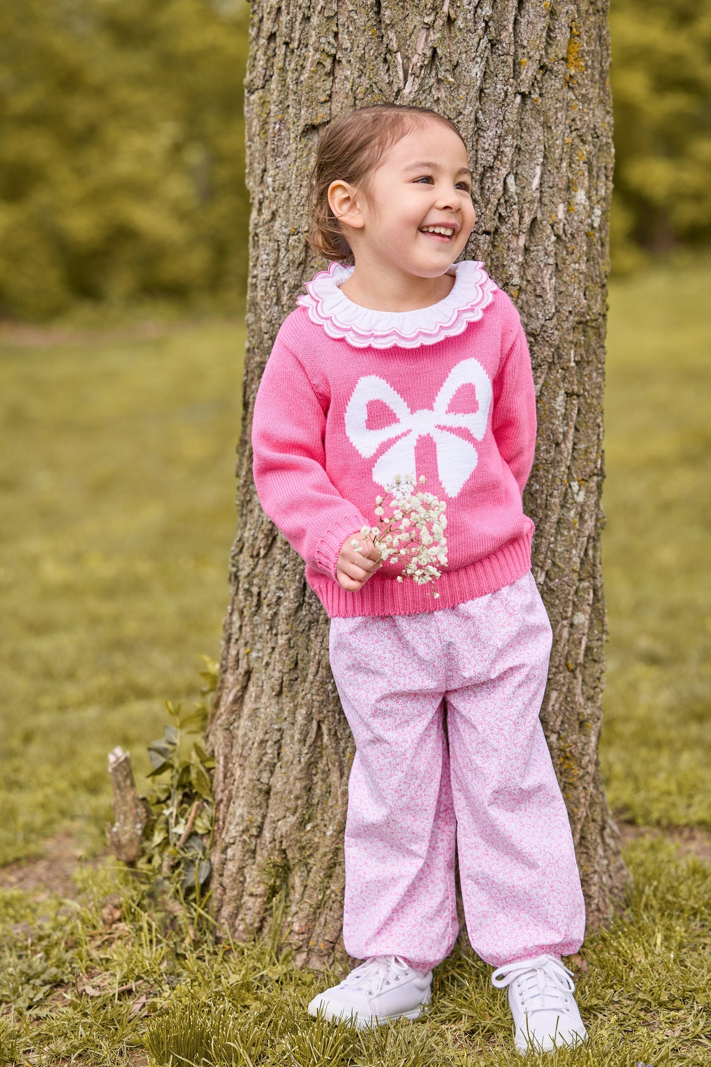 Banded Bow Pant
