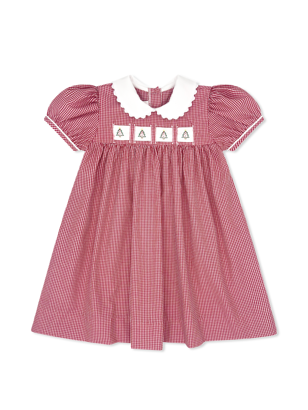 Ruth Ribbon Dress Minigingham Woven