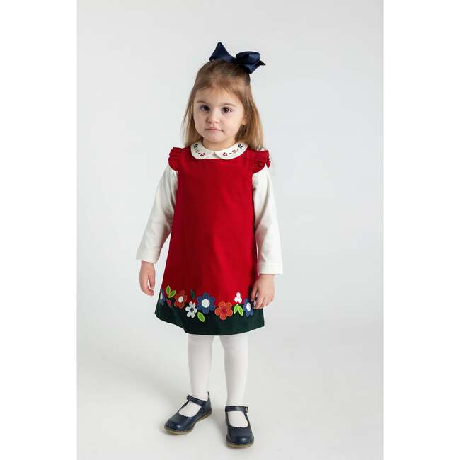 Long Sleeve Blouse w/ Flowers