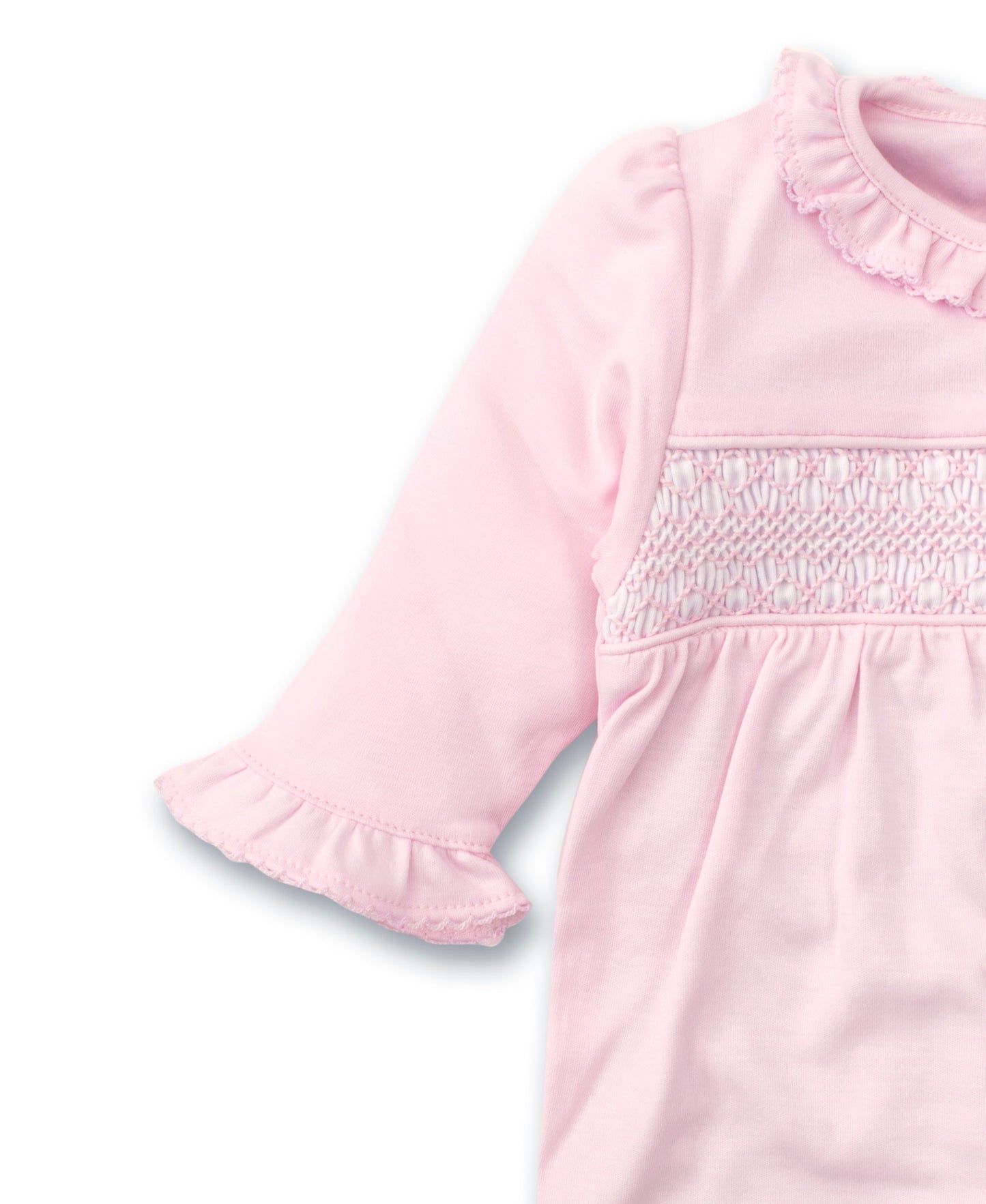 Footie w/ hand smock