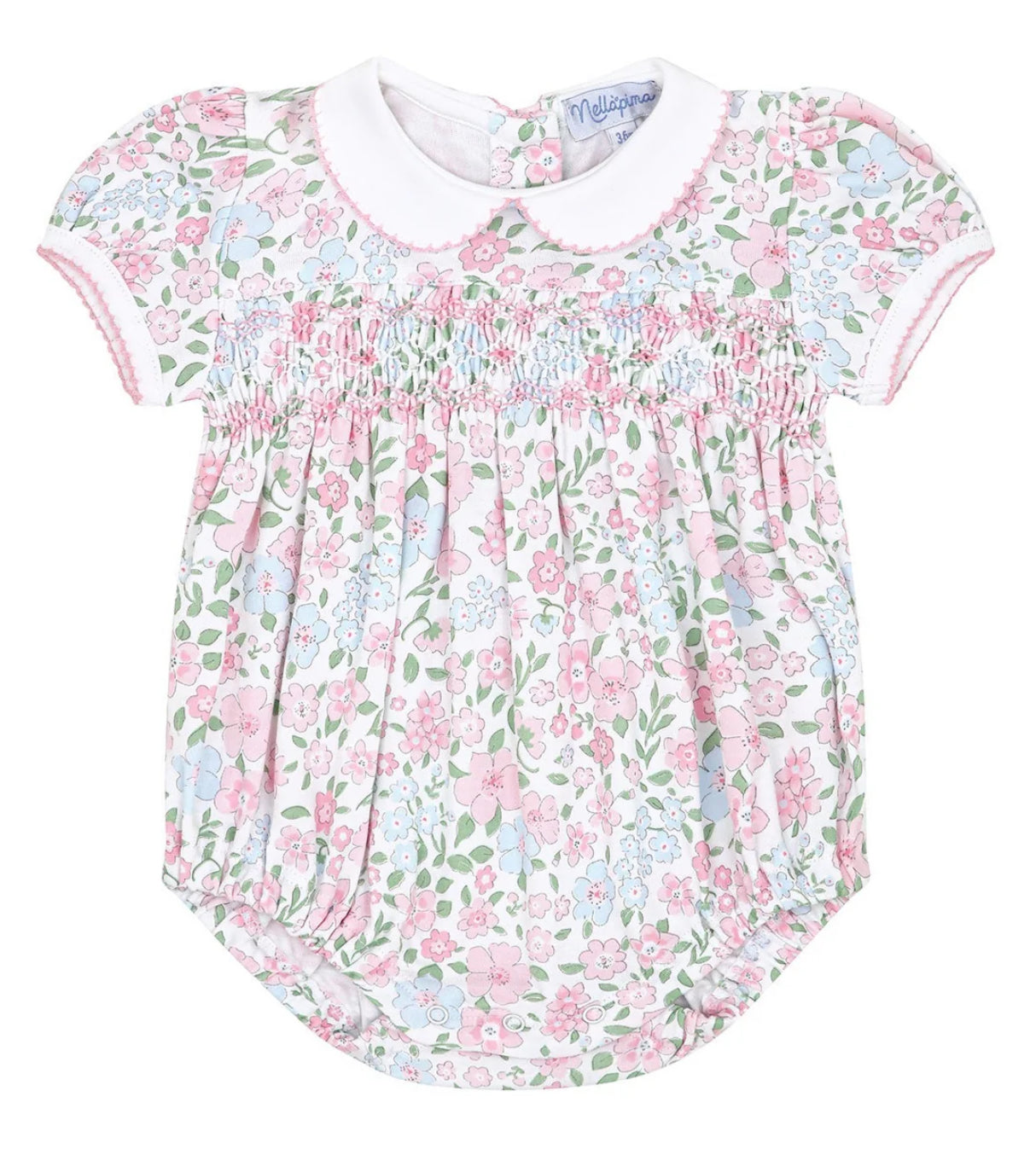 English Garden Smocked Bubble