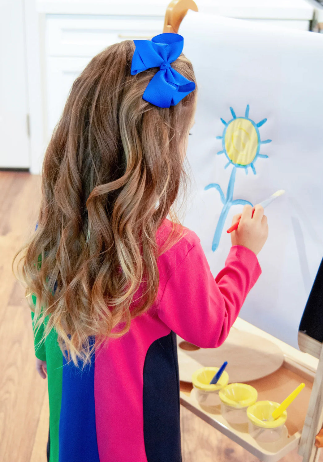 Knit Dress With Paintbrush
