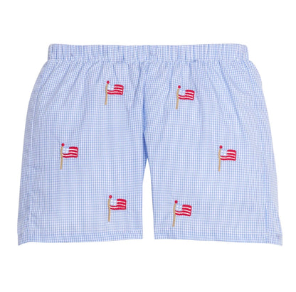 Embroidered Basic Short