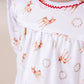 May I Bubble Long Sleeve Print With Red Picot Mother