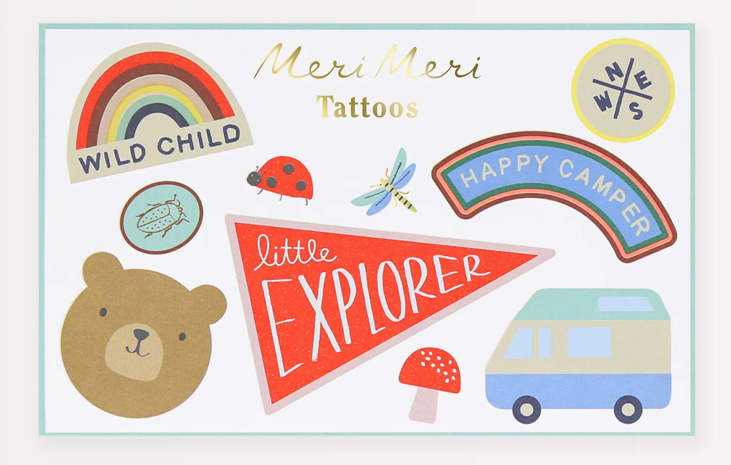 Outdoors Temporary Tattoos
