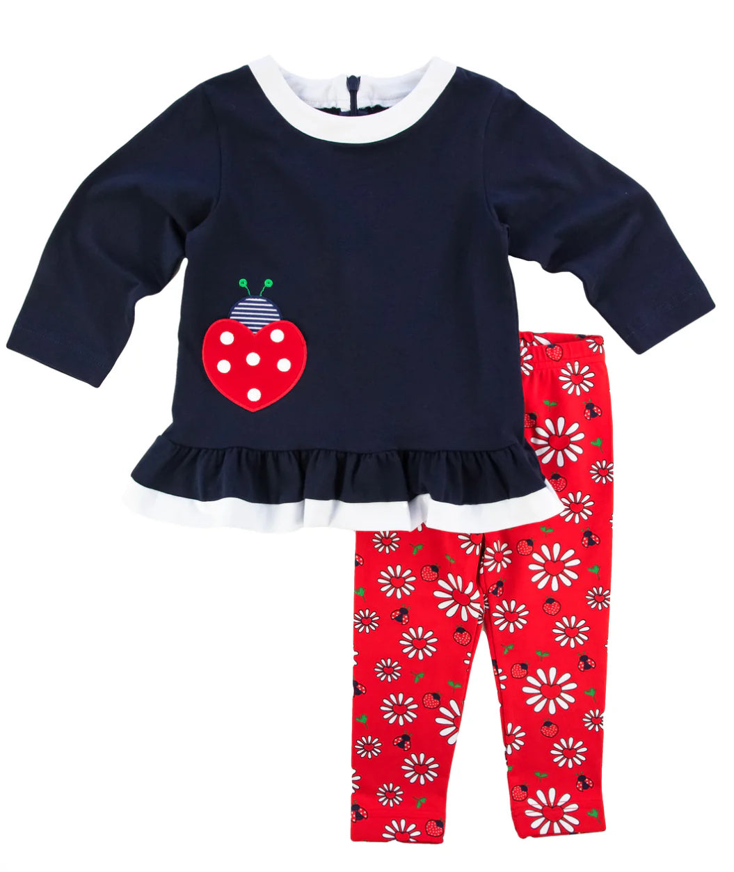 Ladybug Tunic Set