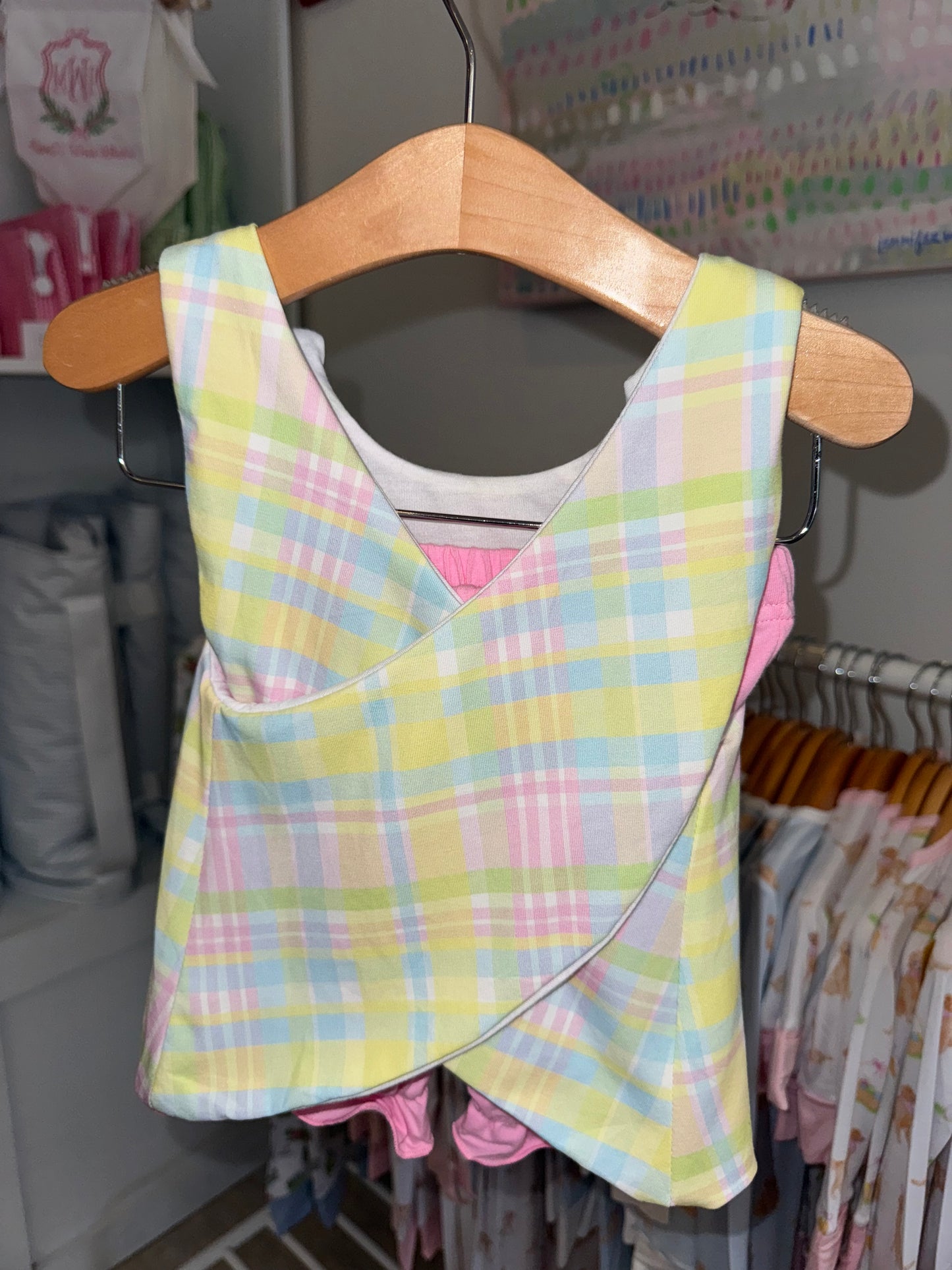 Swing Back Set with Bloomer Shorts