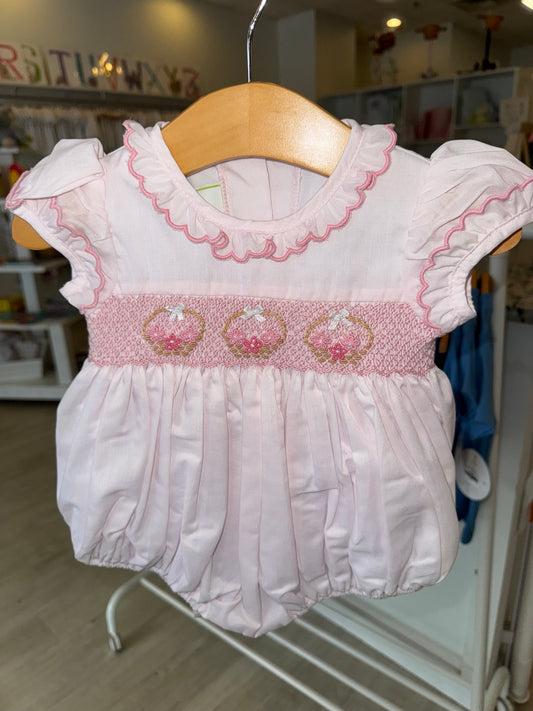 Flowers Basket Scalloped Marion Dress