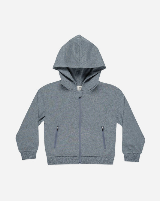 Zip up tech hoodie