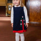 Corduroy Jumper With Flowers