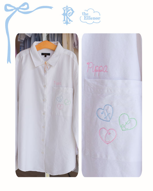 Love Button Down Shirt