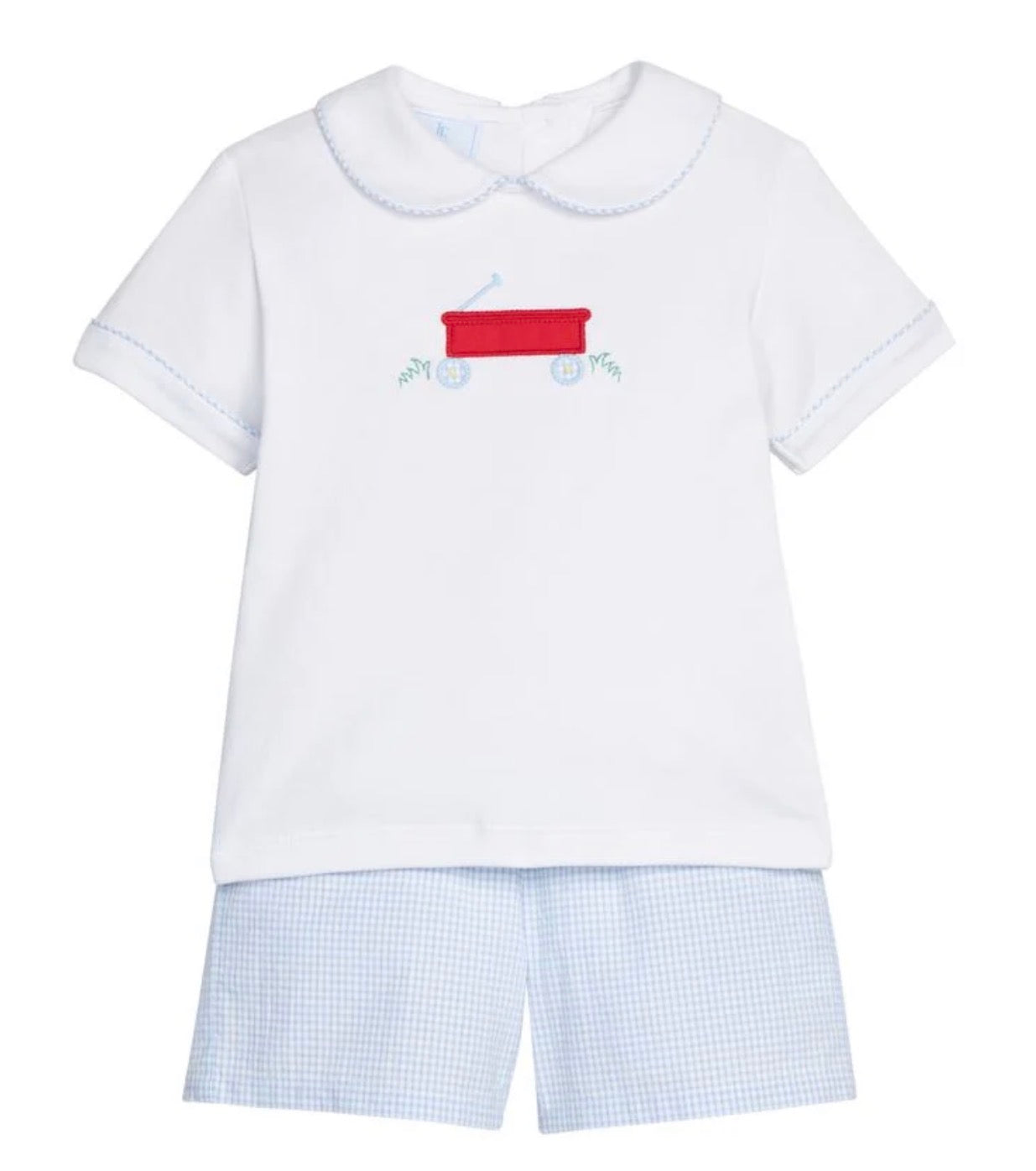 Applique Peter Pan Short Set