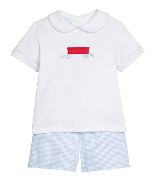 Applique Peter Pan Short Set