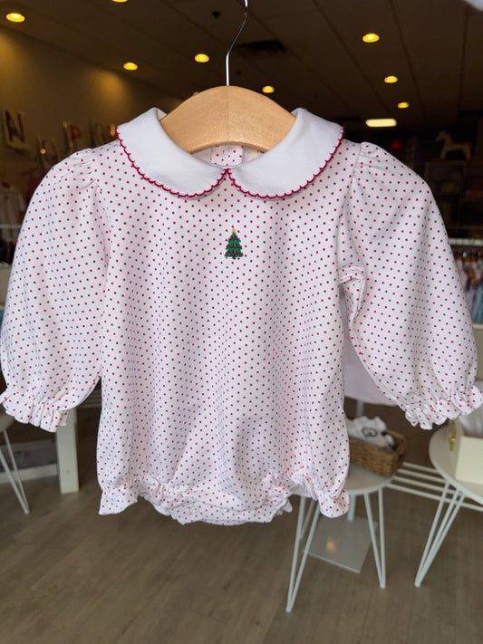 L/S Ruffle Baby Onesie