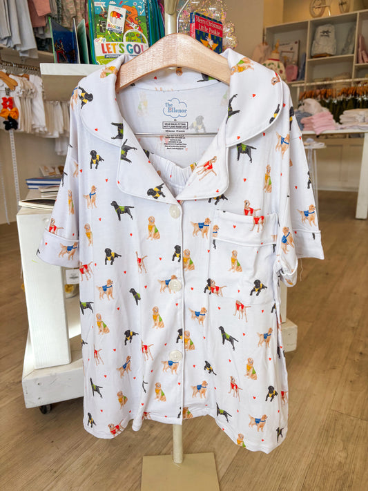 Women's Button Down Pajama Set