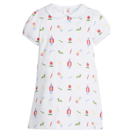 Printed Peter Pan Dress