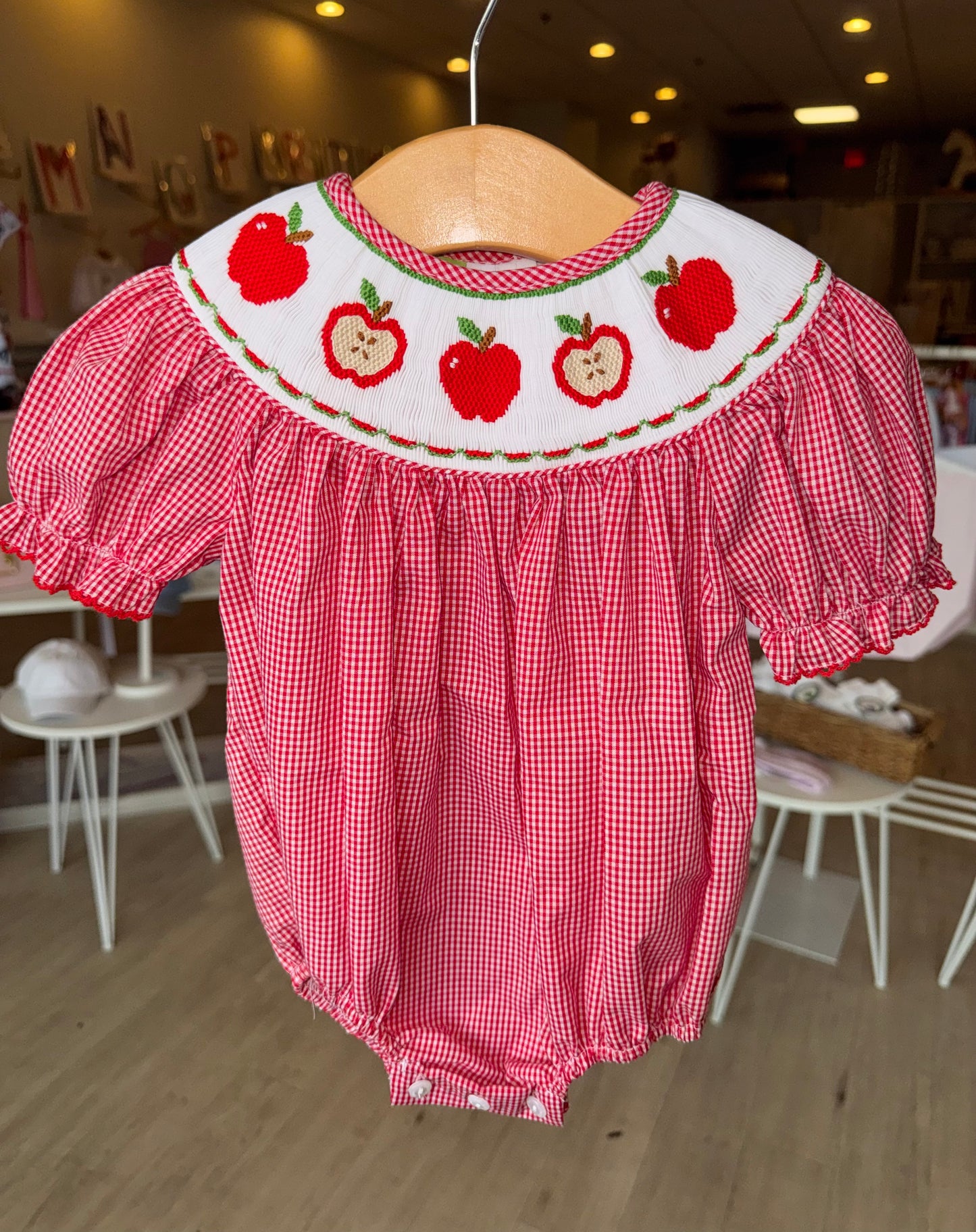 Smocked Apple Bubble