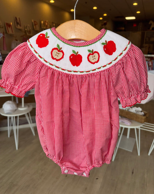 Smocked Apple Bubble