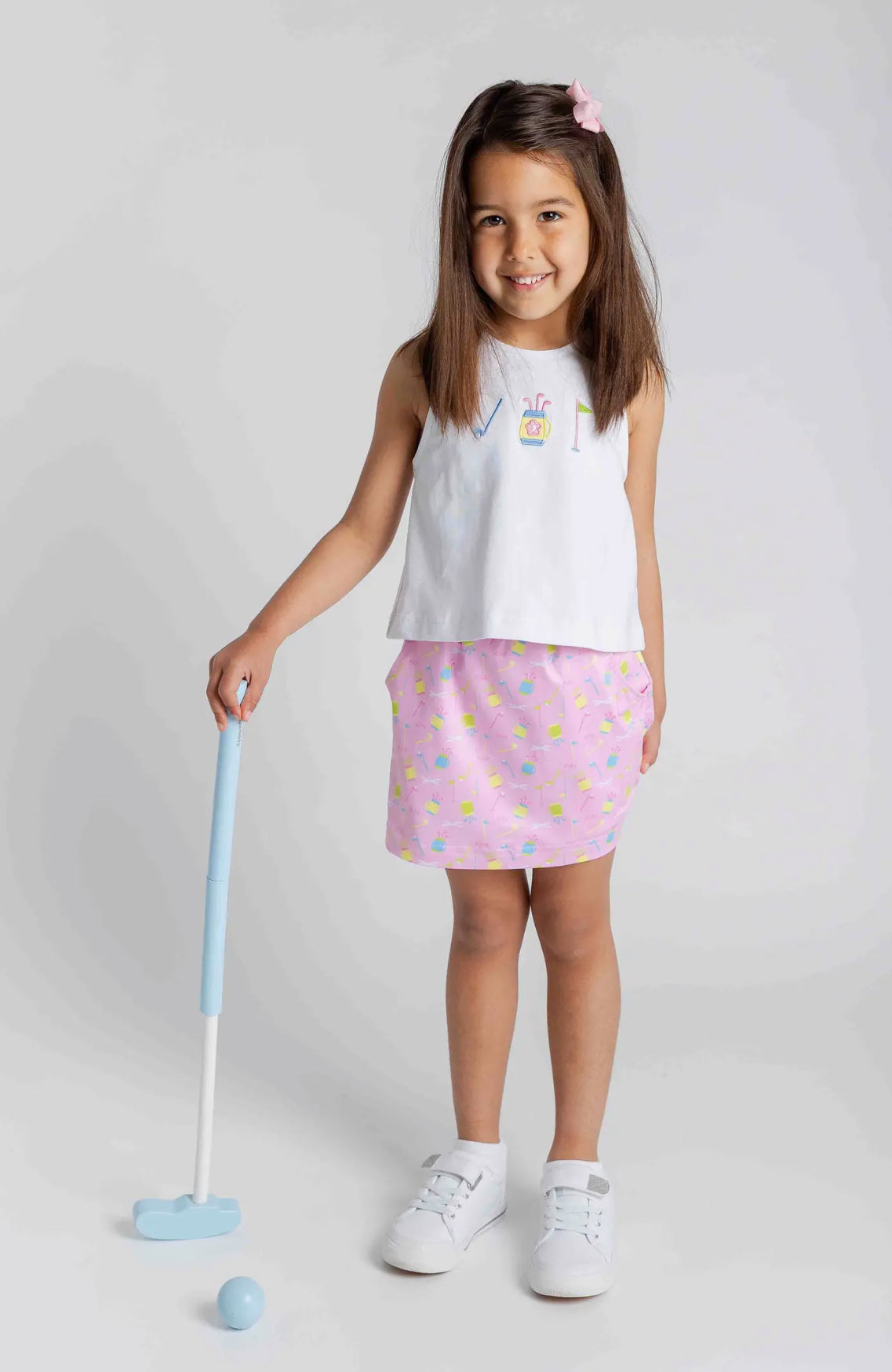 Top And Skort Set With Golf