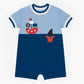 Knit Shortall With Pirate Ship & Crab