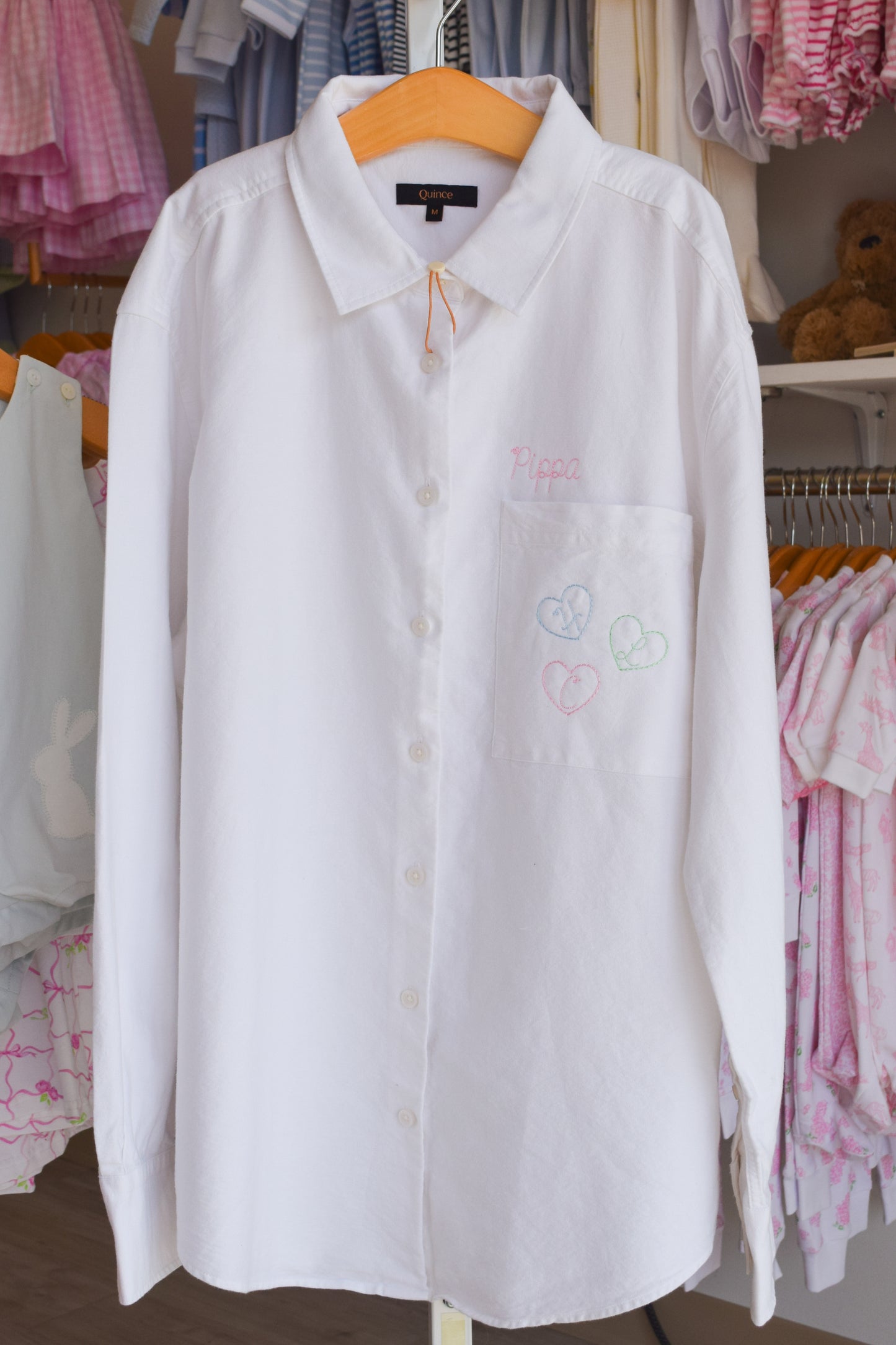 Love Button Down Shirt