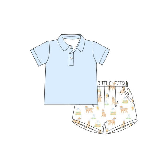 Polo and Shorts Set