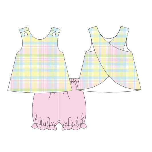 Swing Back Set with Bloomer Shorts