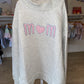 Mom Applique Mock Neck