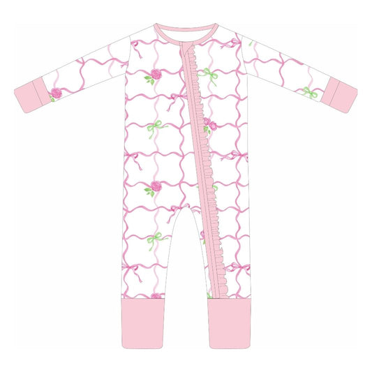 Ruffle Zip Up Jammies