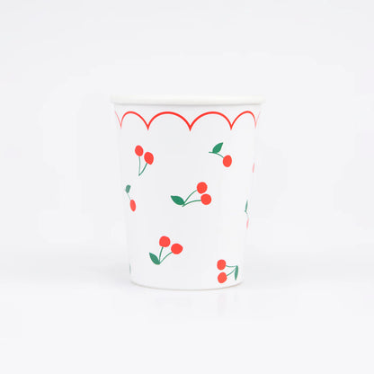 Cherry Pattern Cups