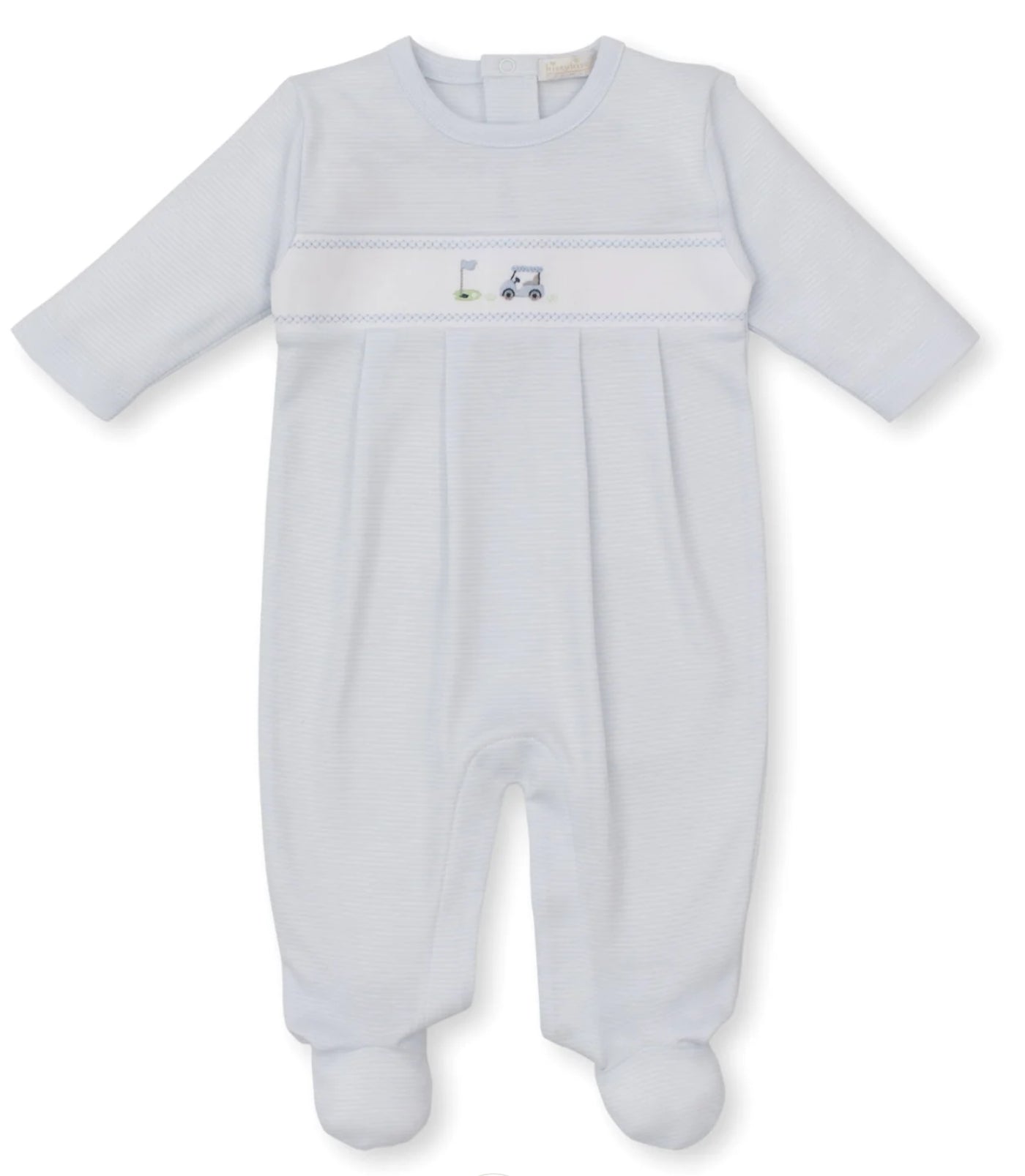 Premier Golf Championship Footie W/ Hand Embroidered Stripe