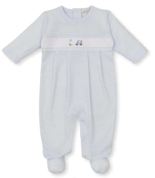 Premier Golf Championship Footie W/ Hand Embroidered Stripe