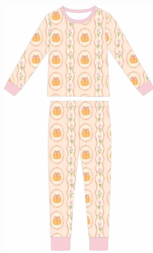Pink Pumpkin Pajamas