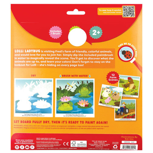 Water Amaze Water Reveal Boards - On the Farm (13 Pc set)