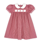 Ruth Ribbon Dress Minigingham Woven