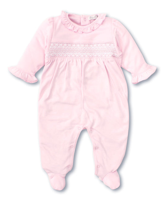 Footie w/ hand smock