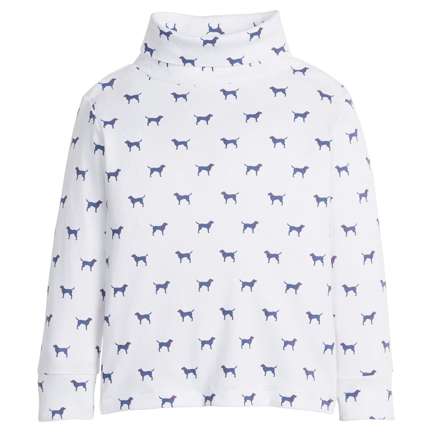 Printed Turtleneck